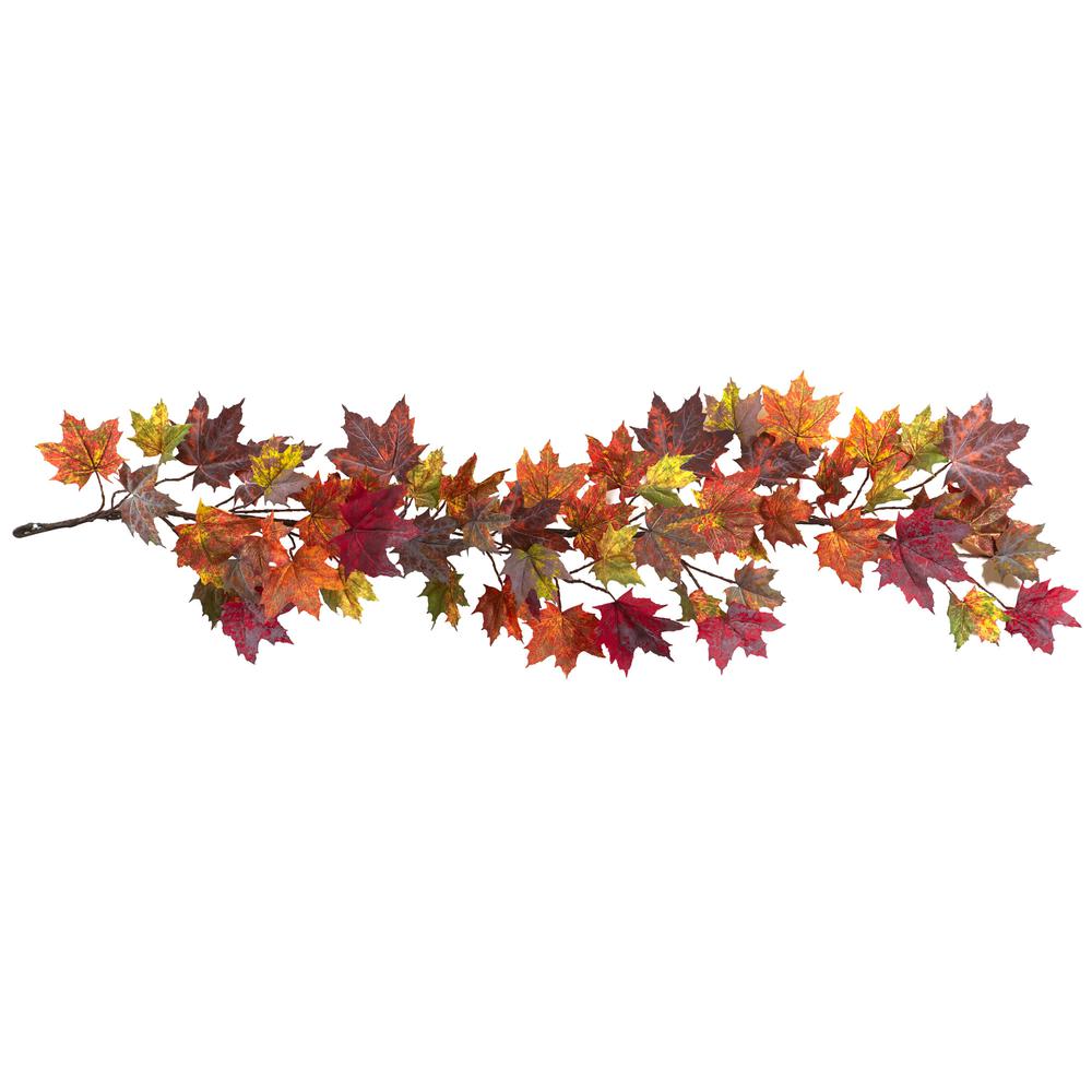 60in. Maple Leaf Garland. Picture 1