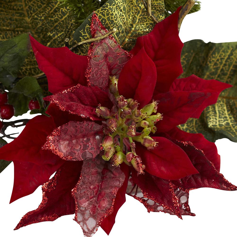 Poinsettia Candelabrum. Picture 4