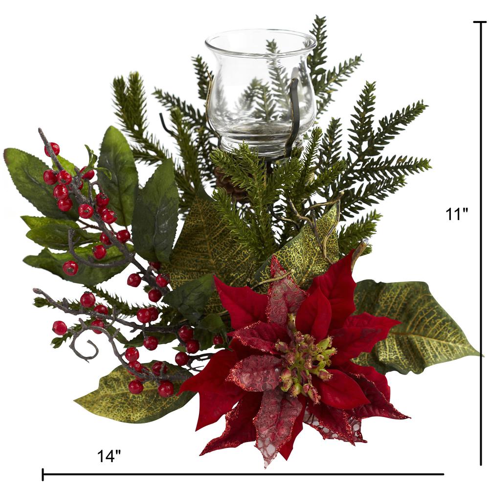 Poinsettia Candelabrum. Picture 2