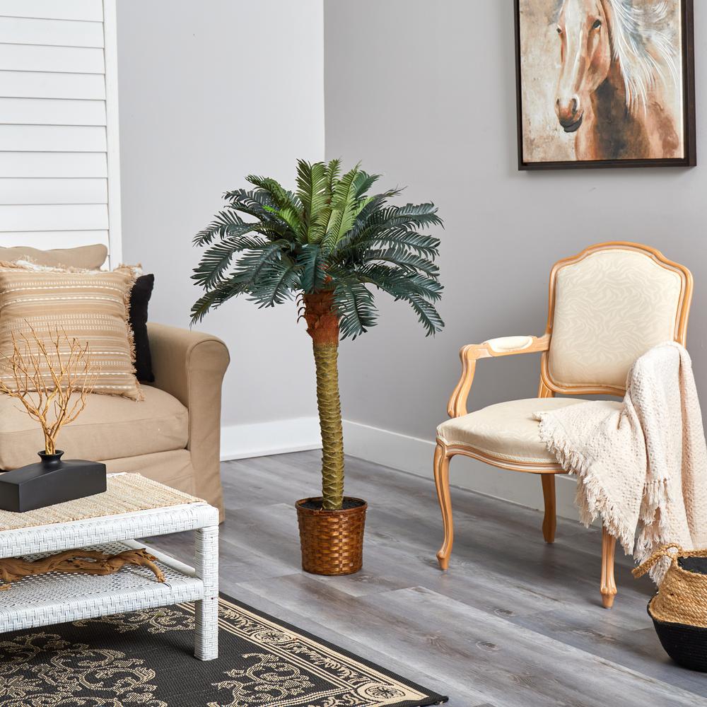 4ft. Sago Silk Palm Tree. Picture 2