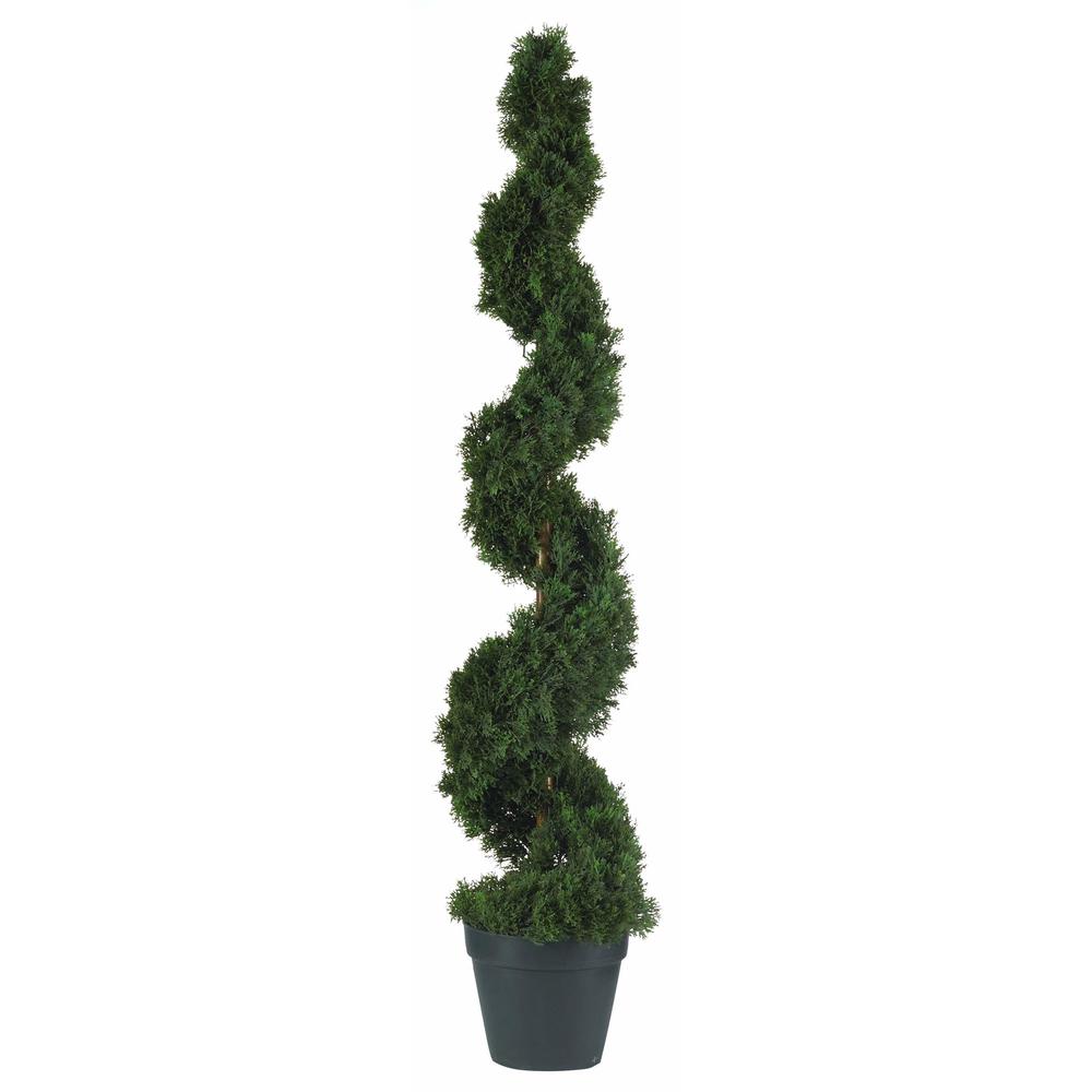 4ft. Cedar Spiral Silk Tree. Picture 1