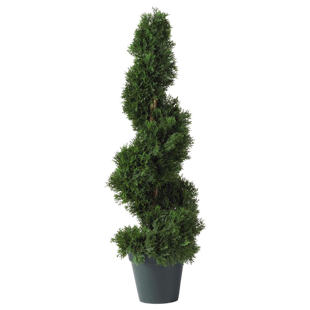2ft. Cedar Spiral Silk Tree (Indoor/Outdoor). Picture 1