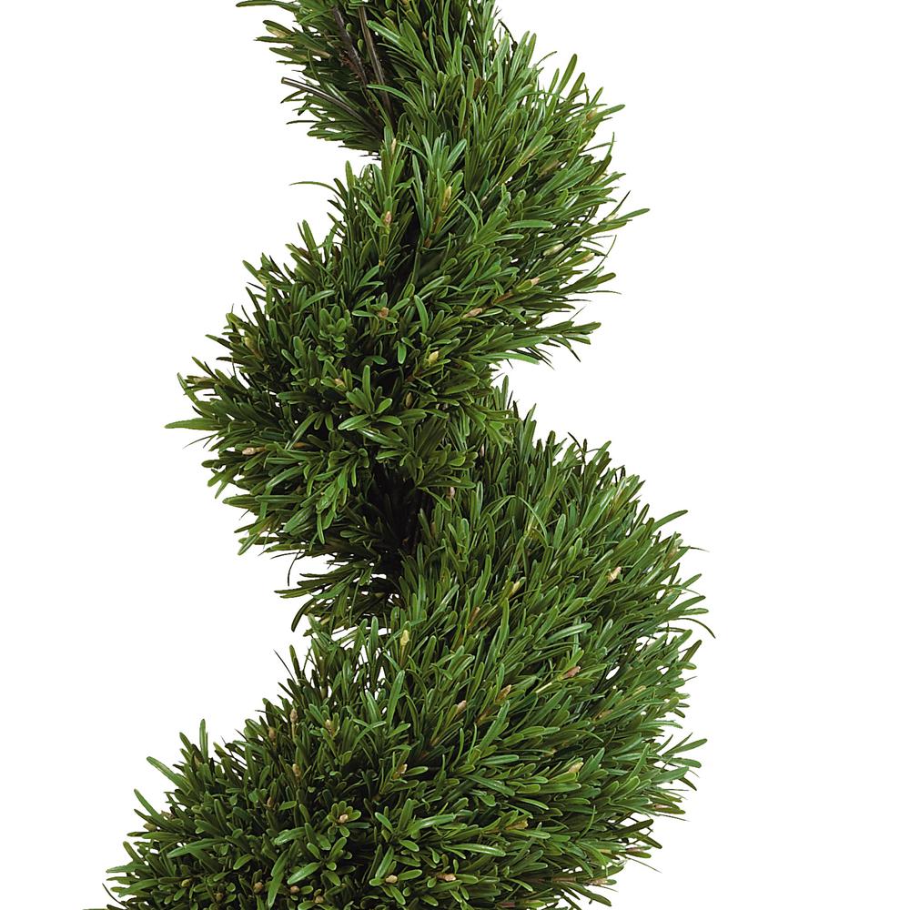 4ft. Rosemary Spiral Silk Tree (Indoor/Outdoor). Picture 2