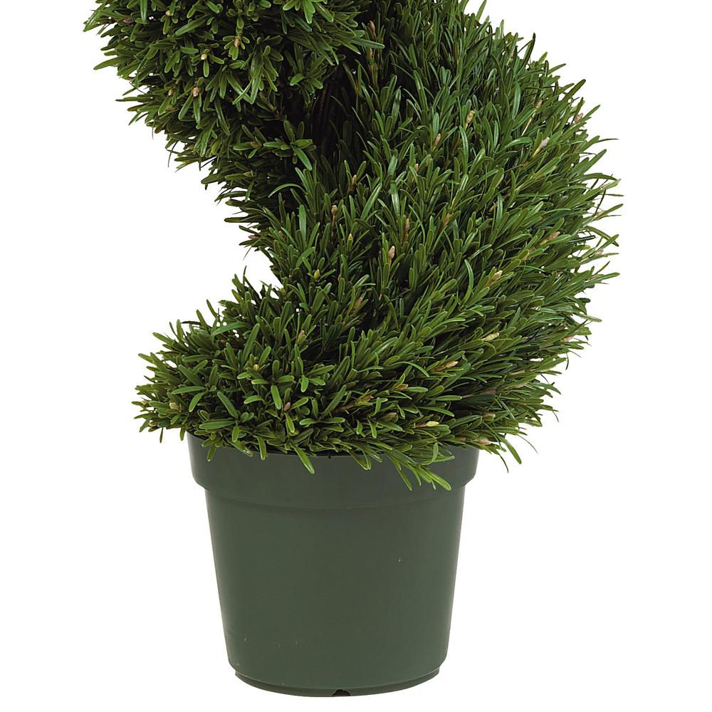 4ft. Rosemary Spiral Silk Tree (Indoor/Outdoor). Picture 3