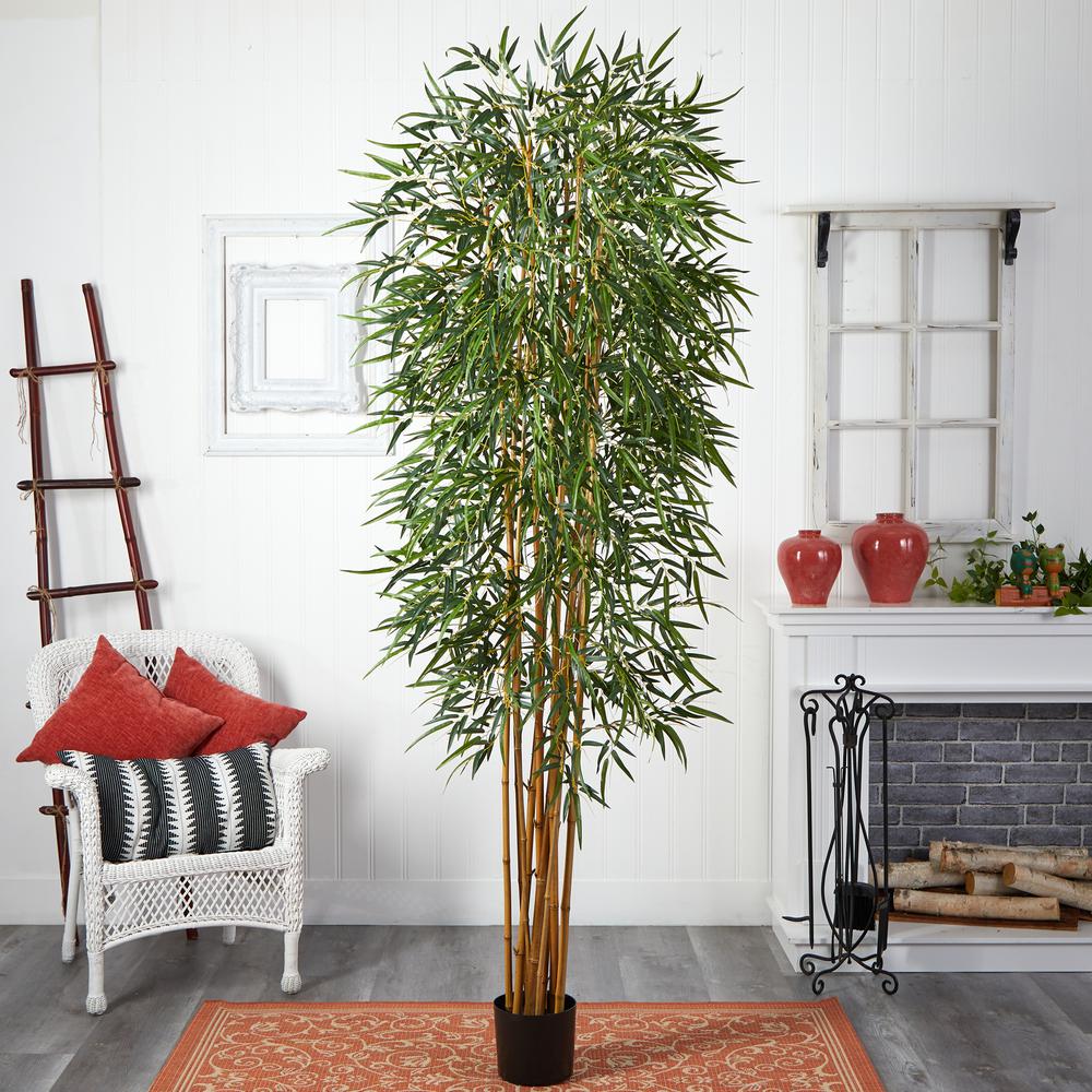 8ft. Fancy Style Bamboo Silk Tree. Picture 2