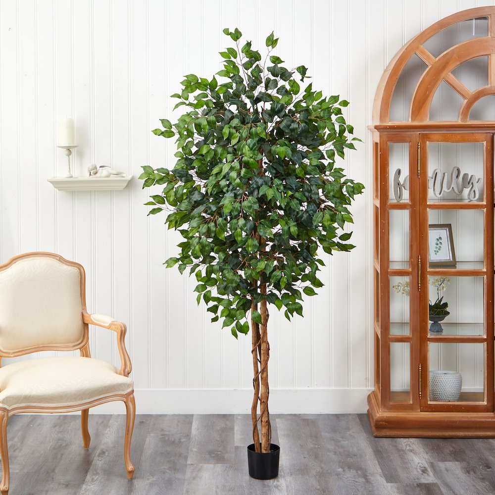 6ft. Artificial Ficus Tree. Picture 4