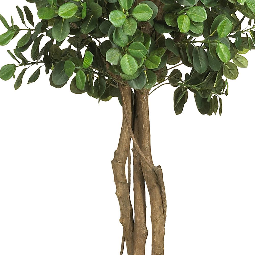 5.5ft. Eucalyptus Double Ball Topiary Silk Tree. Picture 2