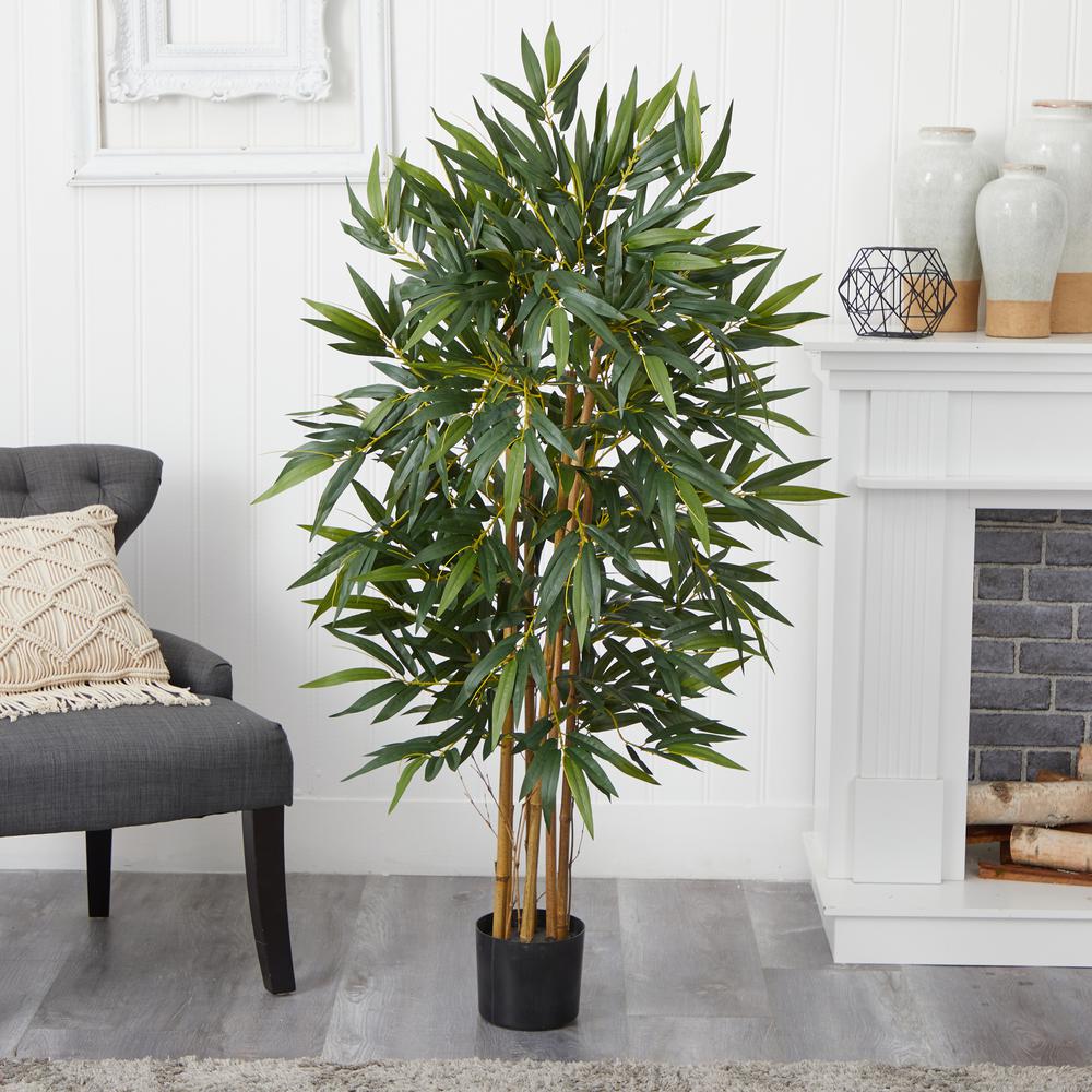 4ft. Biggy Bamboo Silk Tree. Picture 3