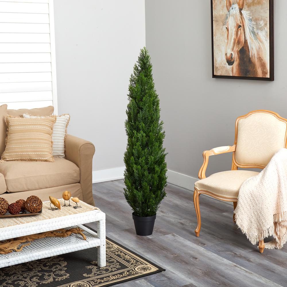 5ft. Mini Cedar Pine Tree (Indoor/Outdoor). Picture 2
