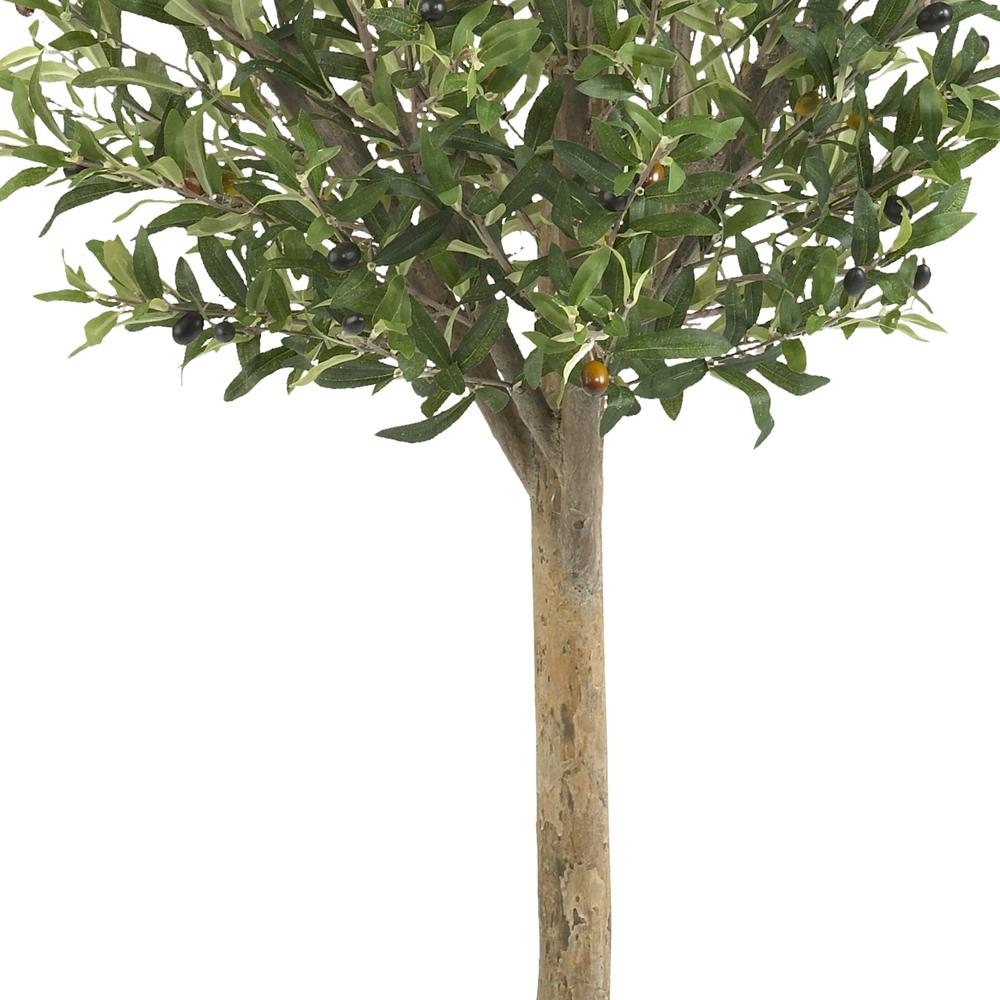 4.5ft. Olive Double Topiary Silk Tree. Picture 5