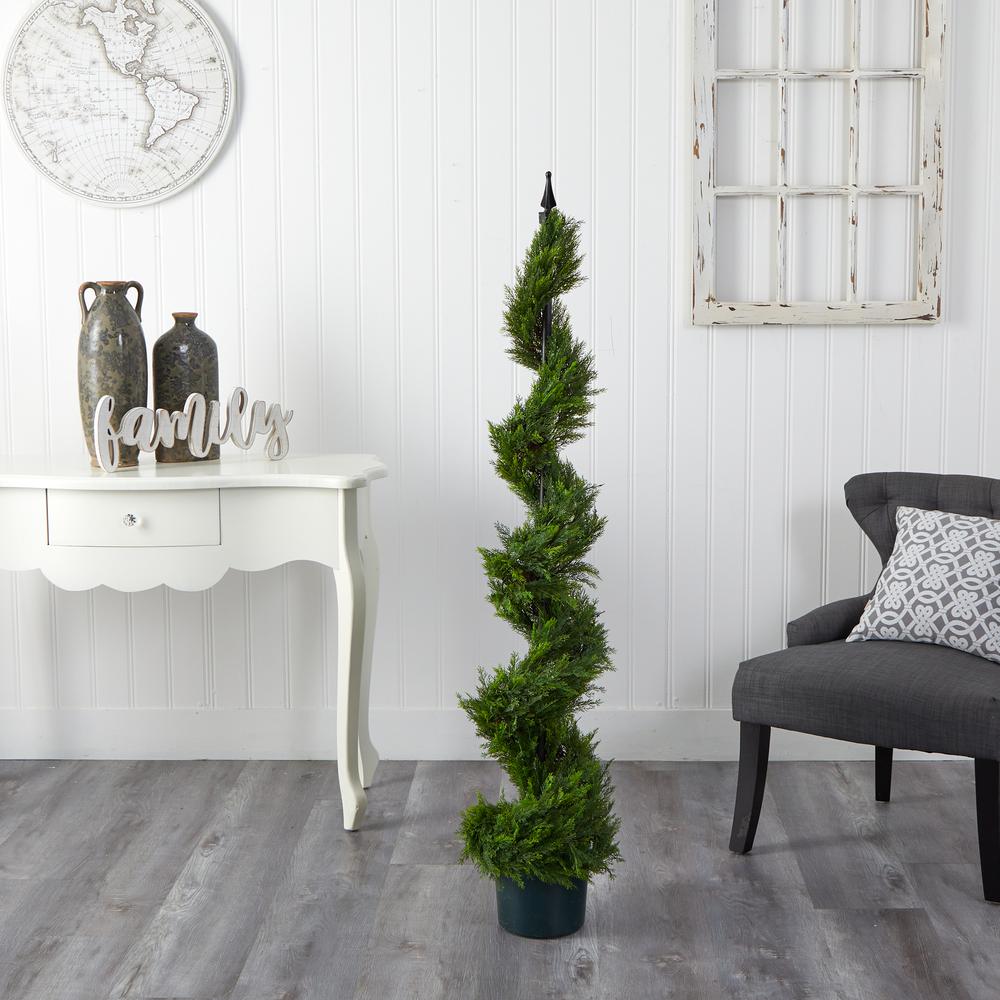 5ft. Cypress Spiral Tree. Picture 3