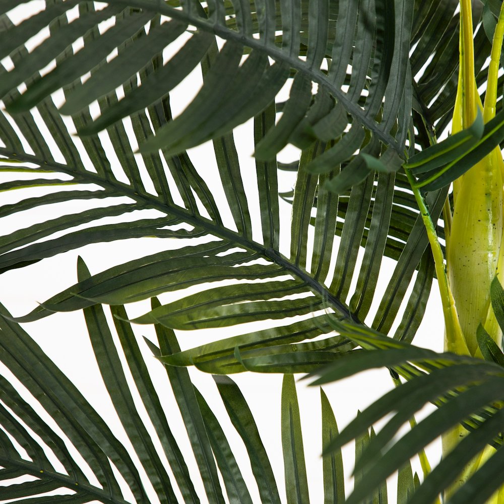 8ft. Artificial Golden Cane Palm Tree. Picture 2