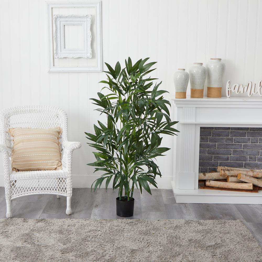 4ft. Bamboo Palm Silk Tree. Picture 3