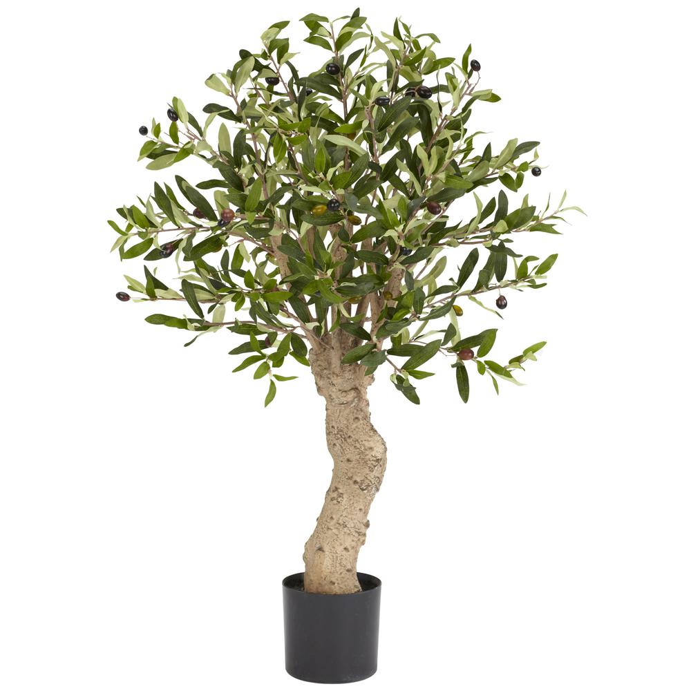 2.5ft. Olive Silk Tree. Picture 1