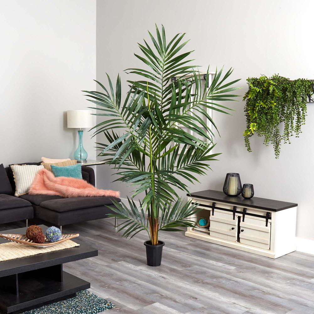 6ft. Kentia Palm Silk Tree, Green. Picture 2