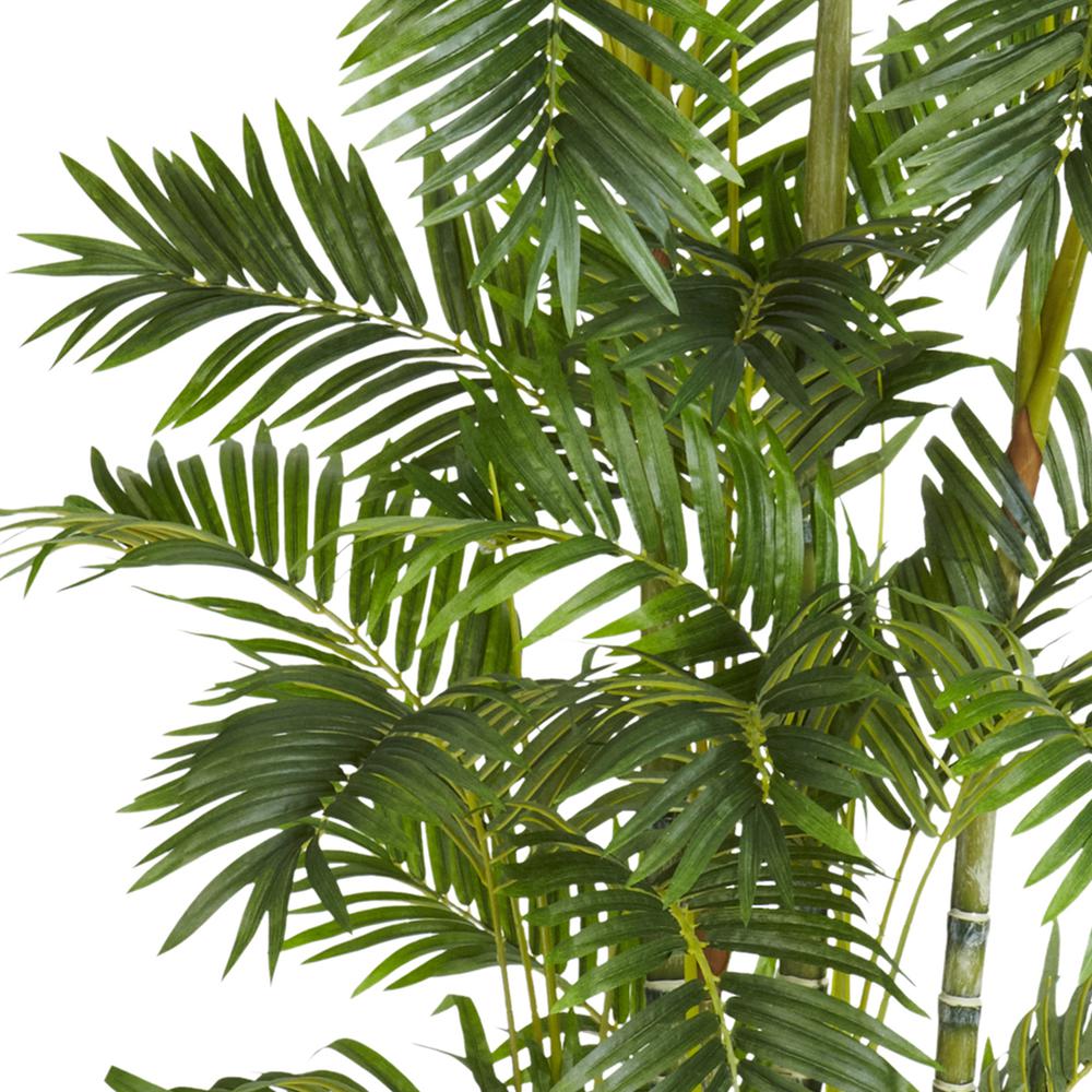 6ft. Areca Palm Silk Tree, Green. Picture 3