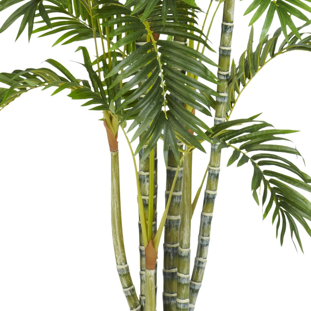 6ft. Areca Palm Silk Tree, Green. Picture 4