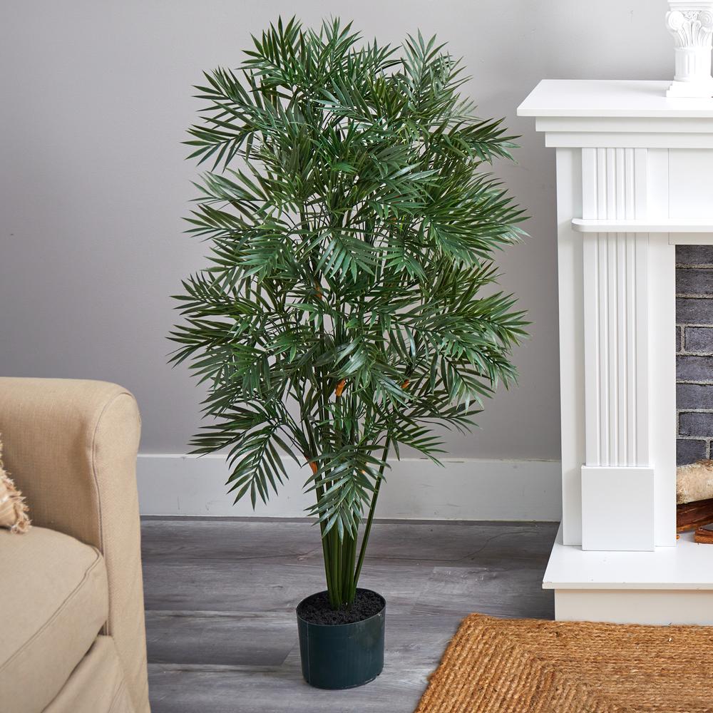 4ft. Plastic Parlour Palm Tree. Picture 2
