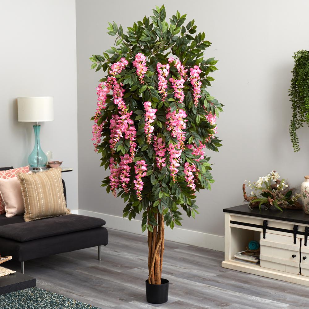 6.5ft. Wisteria Silk Tree. Picture 2