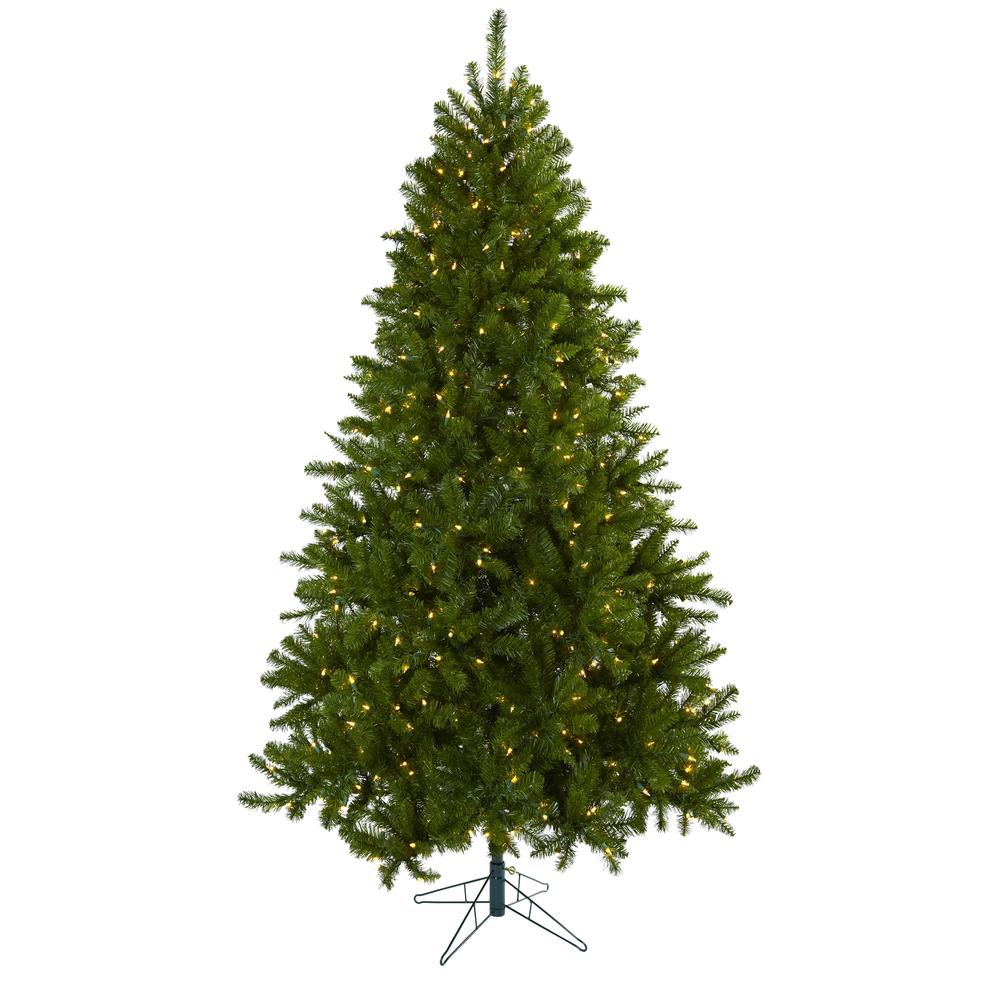 7.5ft. Windermere Christmas Tree with Clear Lights. Picture 8