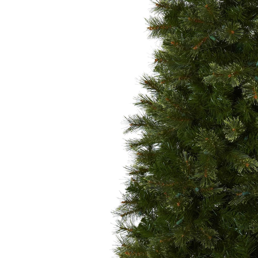 7.5ft. Cashmere Slim Christmas Tree with Clear Lights. Picture 4