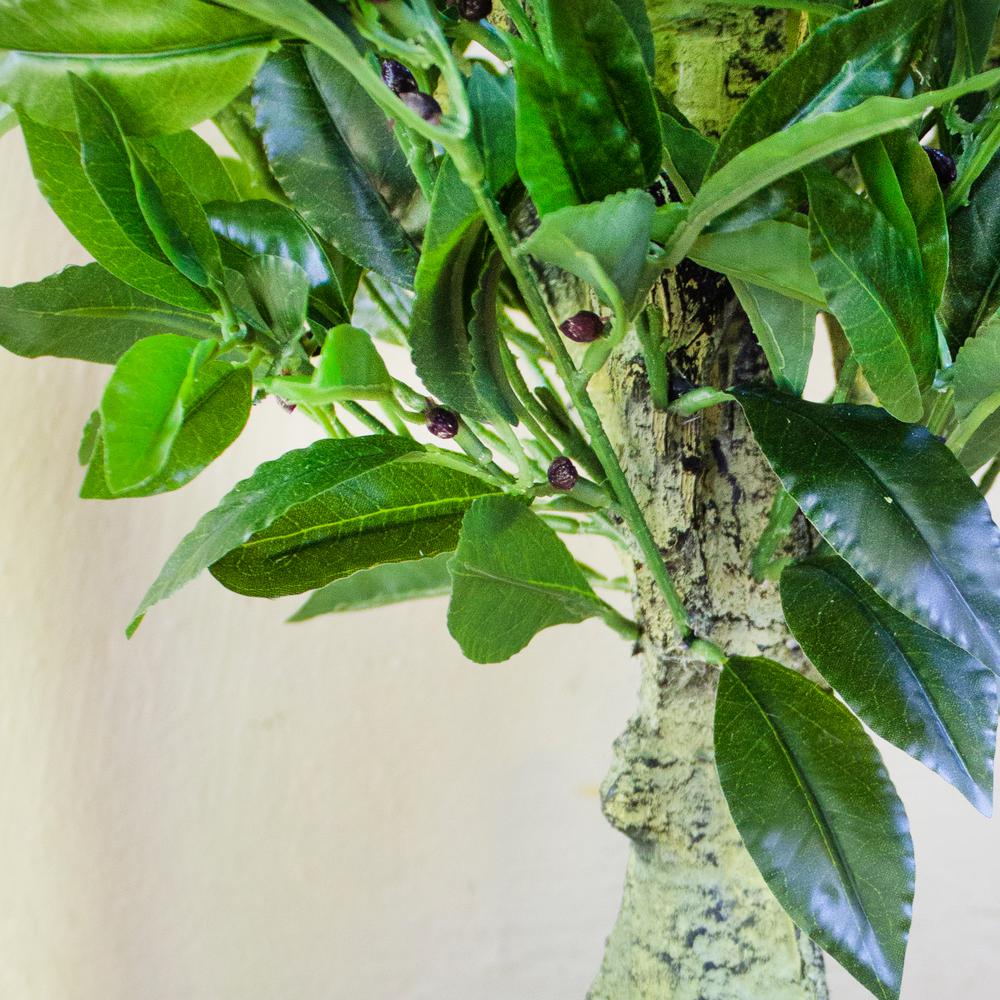 5ft. Triple Bay Leaf Topiary UV Resistant (Indoor/Outdoor). Picture 4