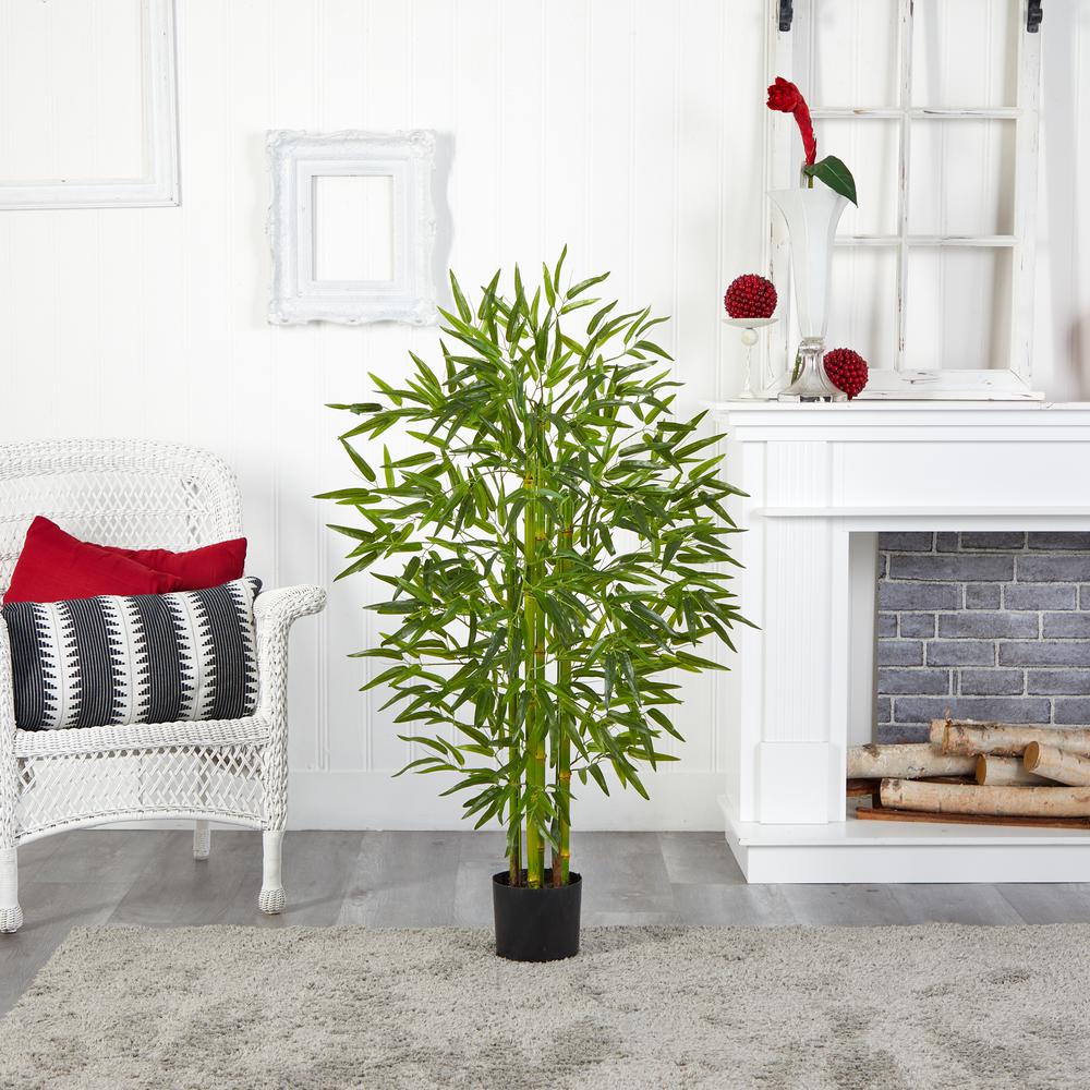 4ft. Bamboo Tree UV Resistant (Indoor/Outdoor). Picture 3