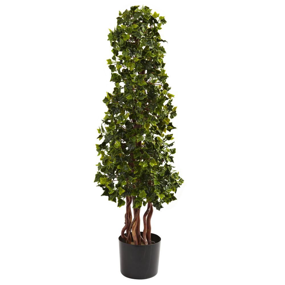 3.5ft. English Ivy Spiral UV Resistant (Indoor/Outdoor). Picture 1