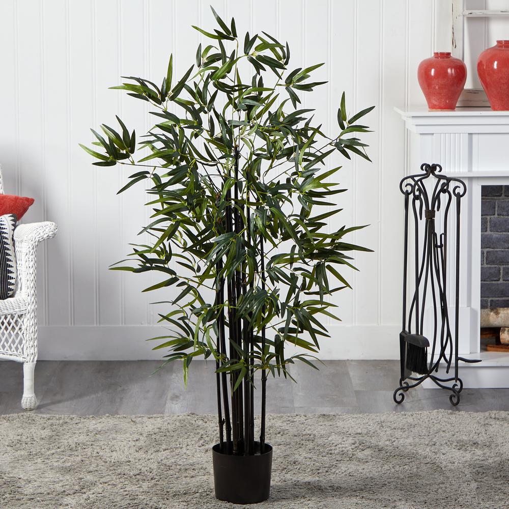4ft. Black Bamboo Tree. Picture 5