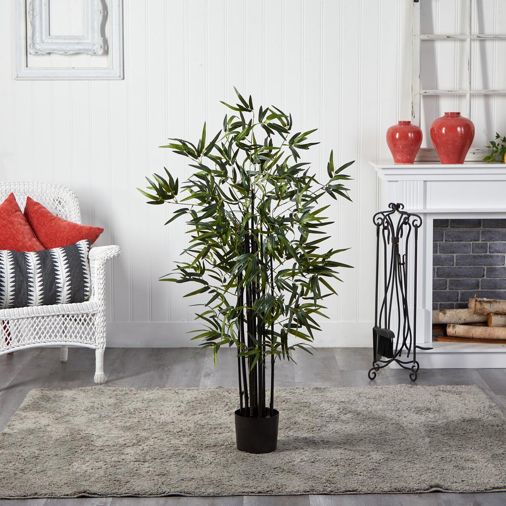4ft. Black Bamboo Tree. Picture 2