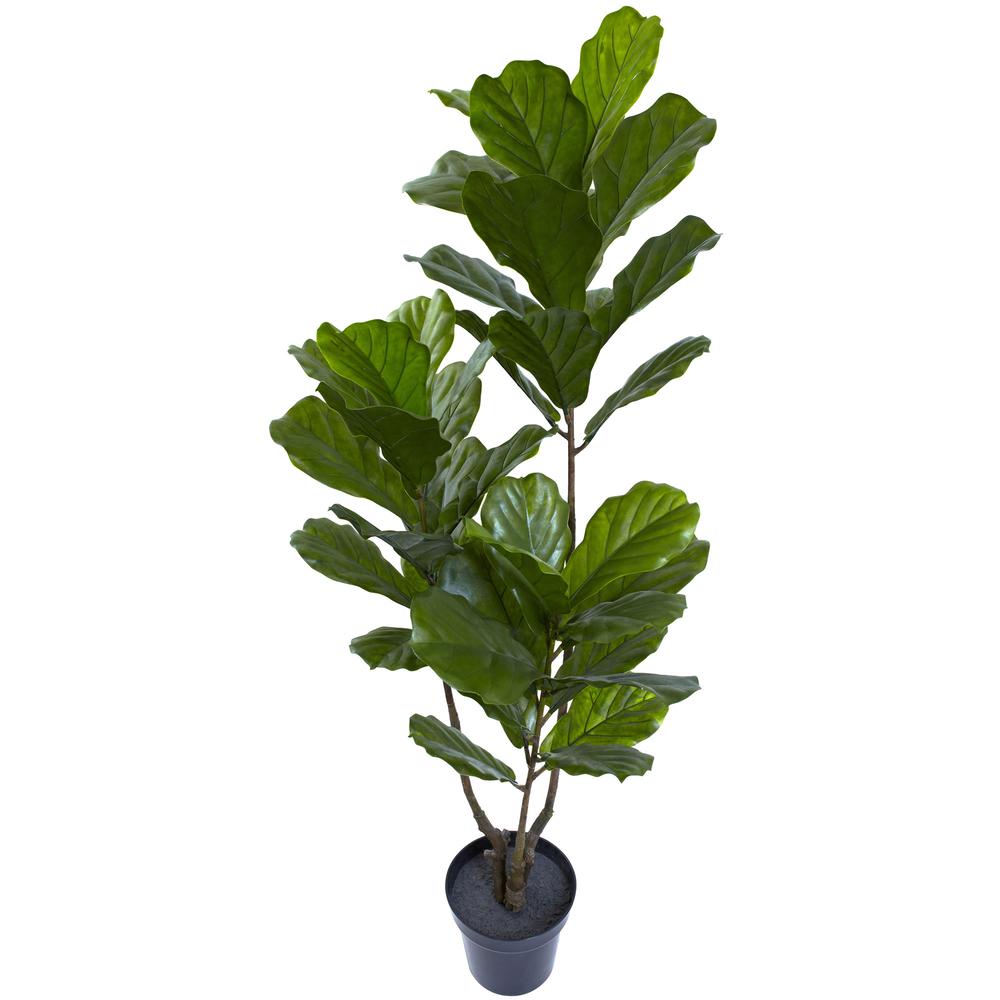 65in. Fiddle Leaf Tree UV Resistant (Indoor/Outdoor). Picture 3