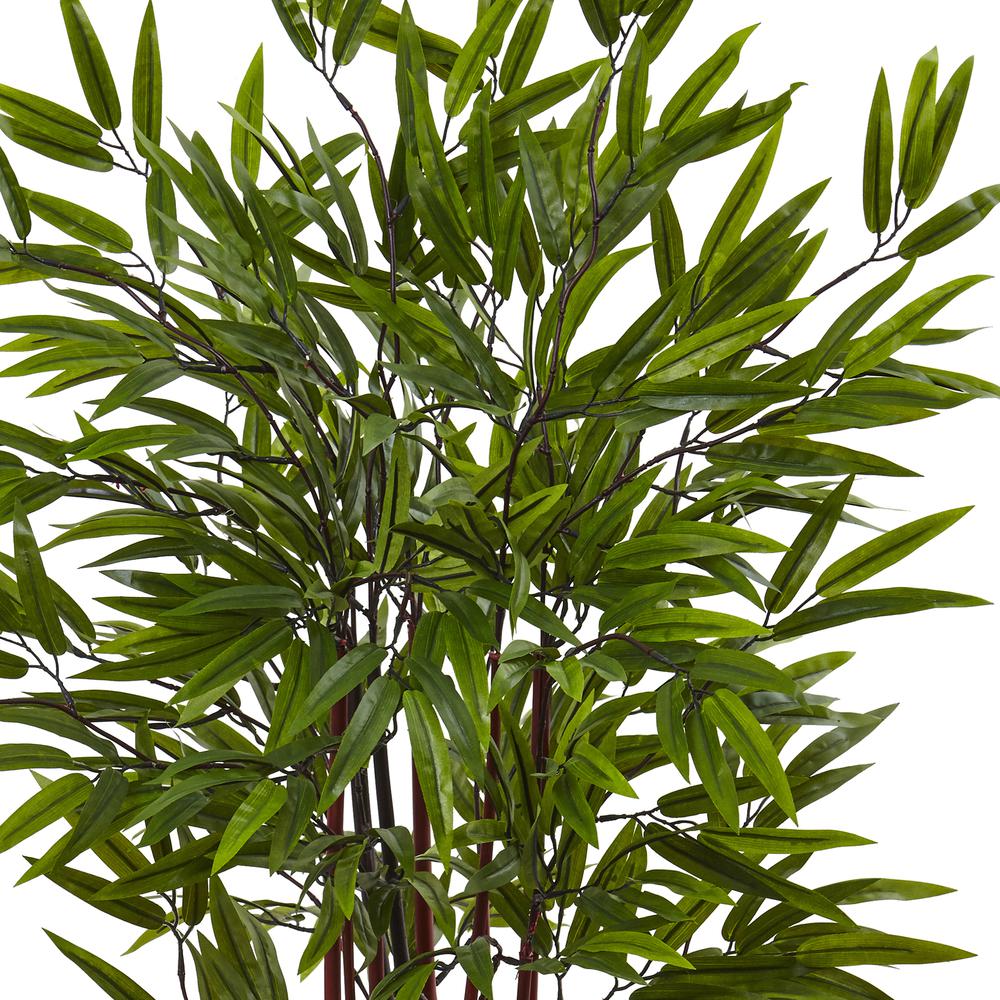 4ft. Bamboo Silk Tree with Planter. Picture 2