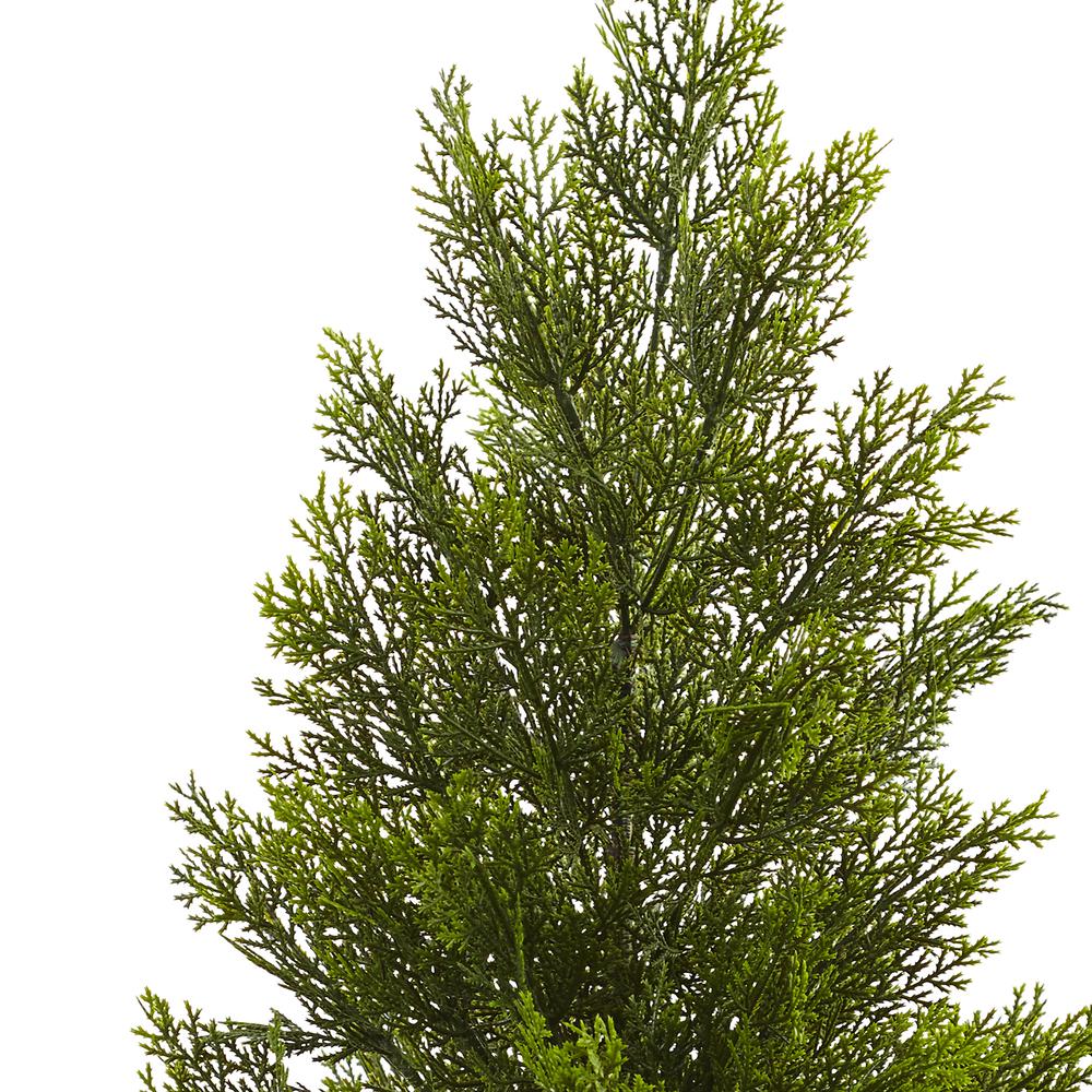 3ft. Mini Artificial Cedar Pine Tree (Indoor/Outdoor). Picture 3