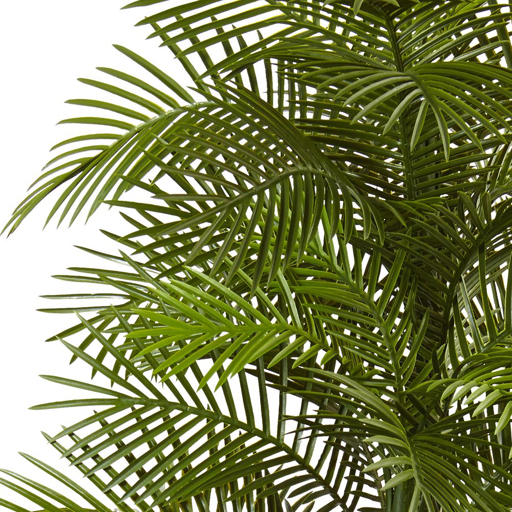 7ft. Double Robellini Palm Tree UV Resistant (Indoor/Outdoor). Picture 2