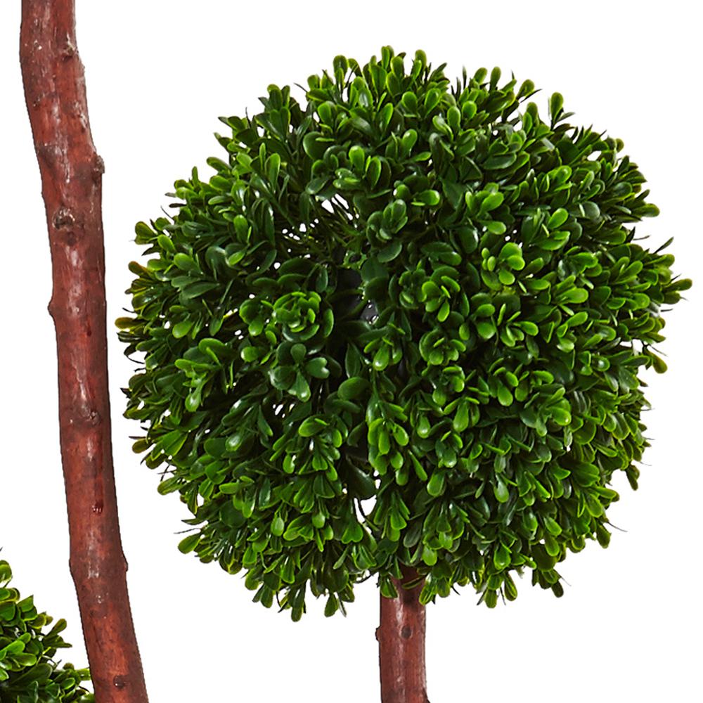 5ft. Boxwood Artificial Tree UV Resistant (Indoor/Outdoor). Picture 3