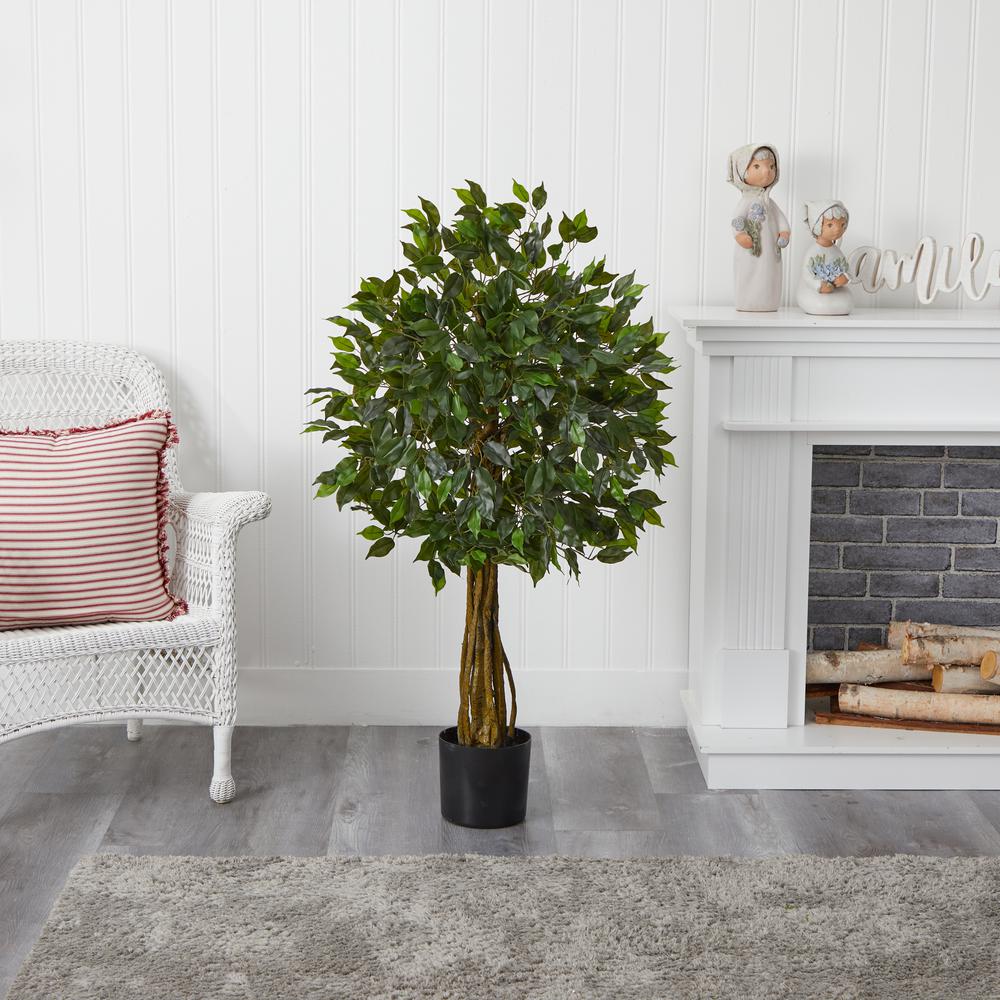 Ficus Artificial Tree UV Resistant (Indoor/Outdoor). Picture 3