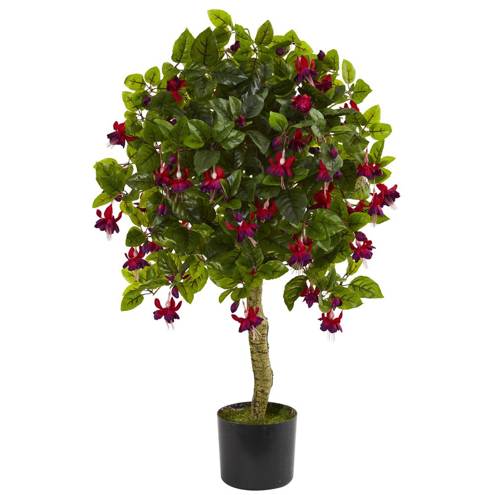 3ft. Fuchsia Artificial Tree. Picture 1