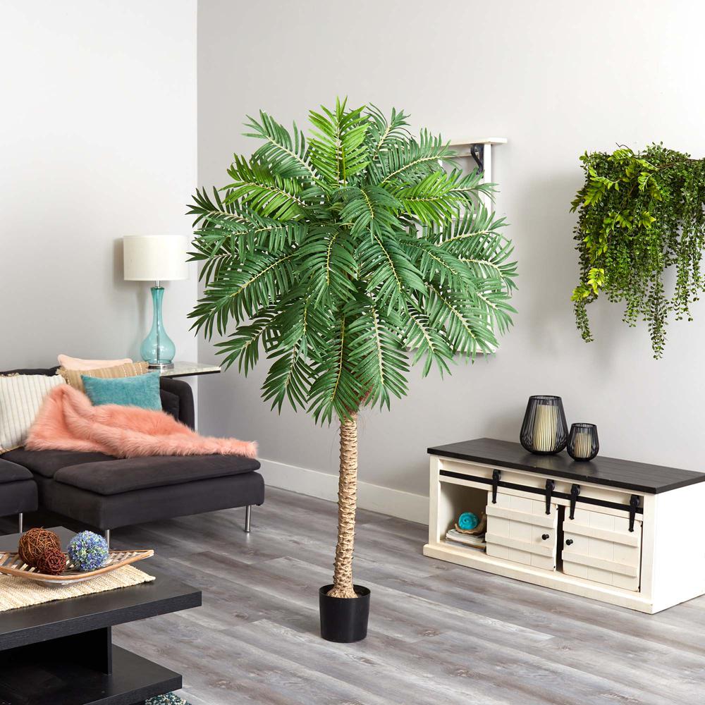 80in. Robellini Palm Artificial Tree. Picture 3