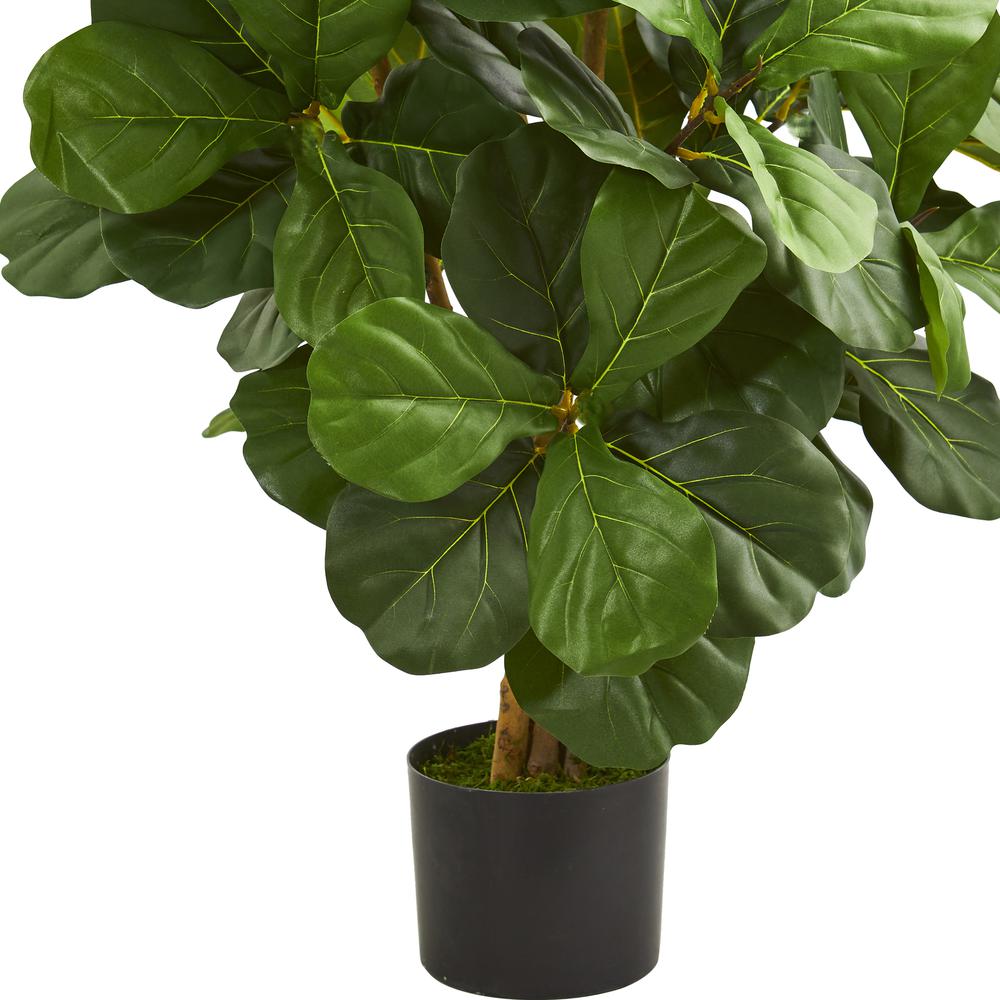 3.5ft. Fiddle Leaf Artificial Tree. Picture 5