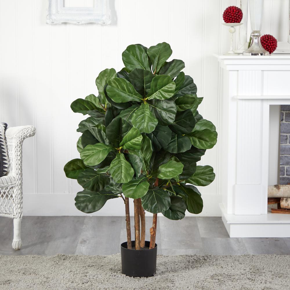 3.5ft. Fiddle Leaf Artificial Tree. Picture 3