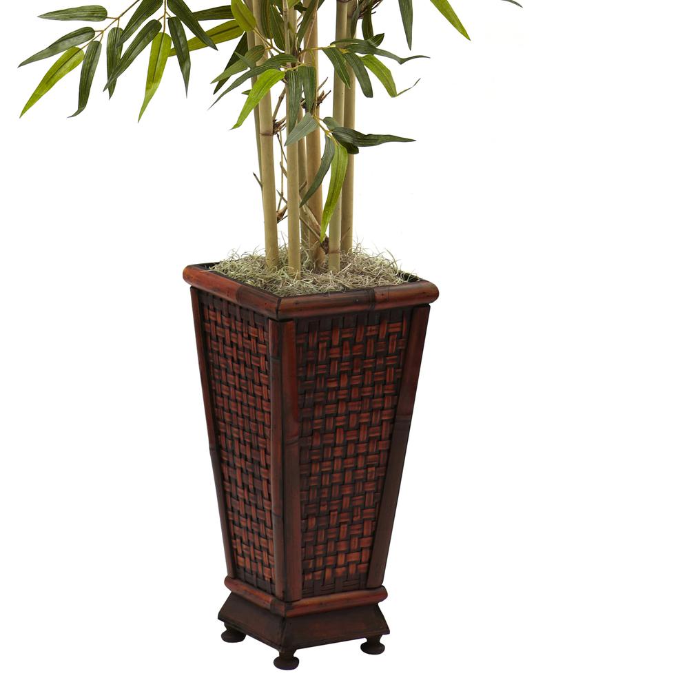 6ft. Bamboo Tree with Decorative Planter. Picture 2