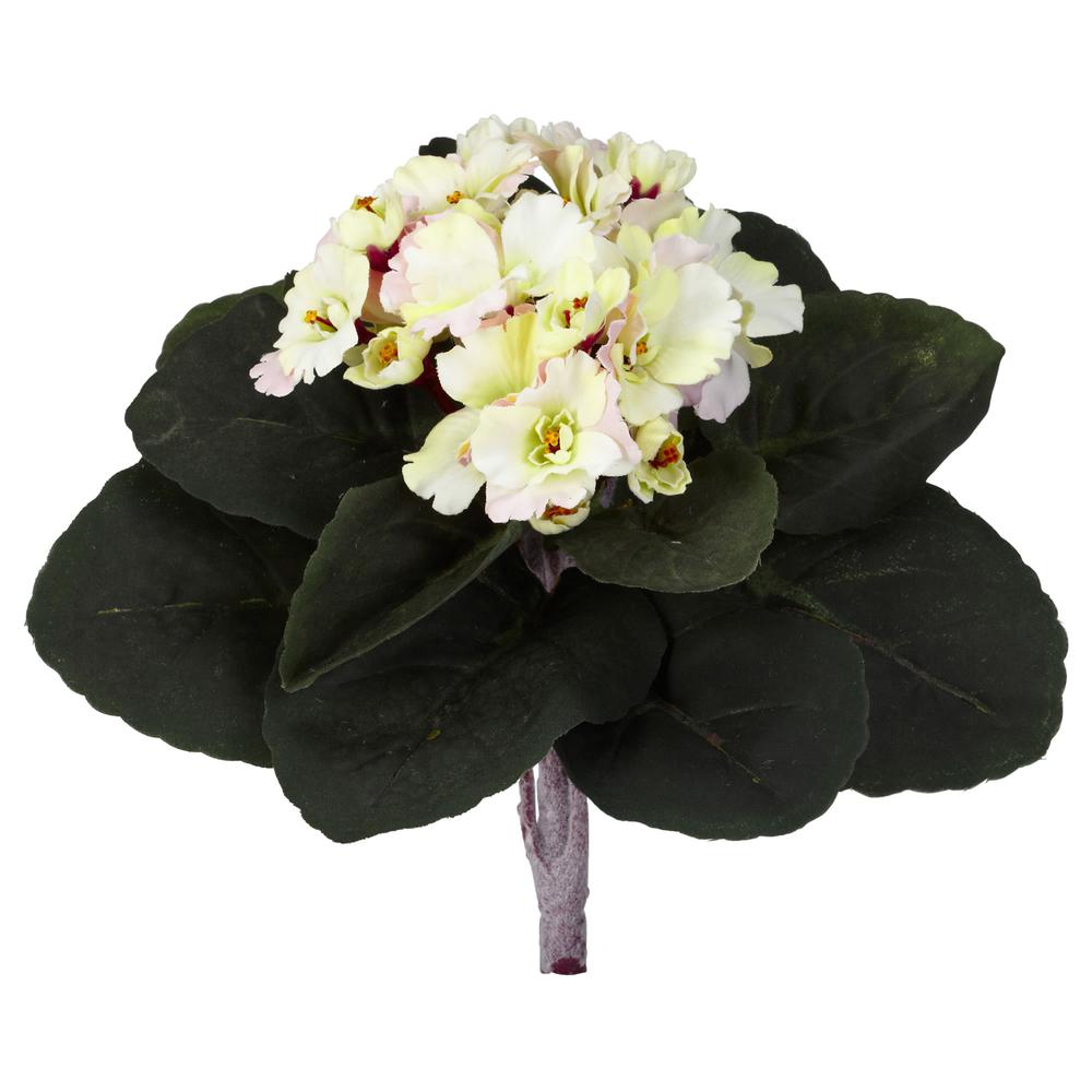 9in. African Violet Artificial Plant (Set of 6). Picture 1