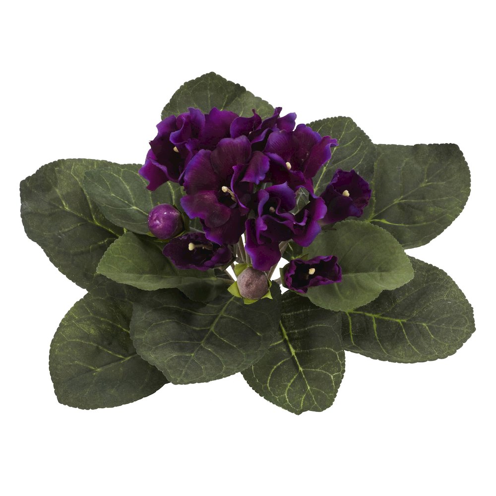11in. Gloxinia Artificial Plant (Set of 4). Picture 2