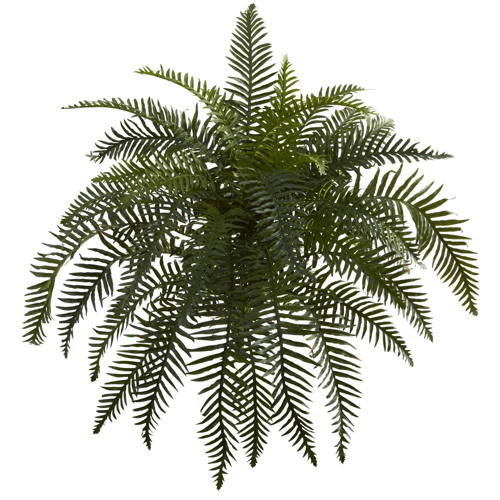 26in. River Fern Artificial Plant (Set of 2). Picture 1