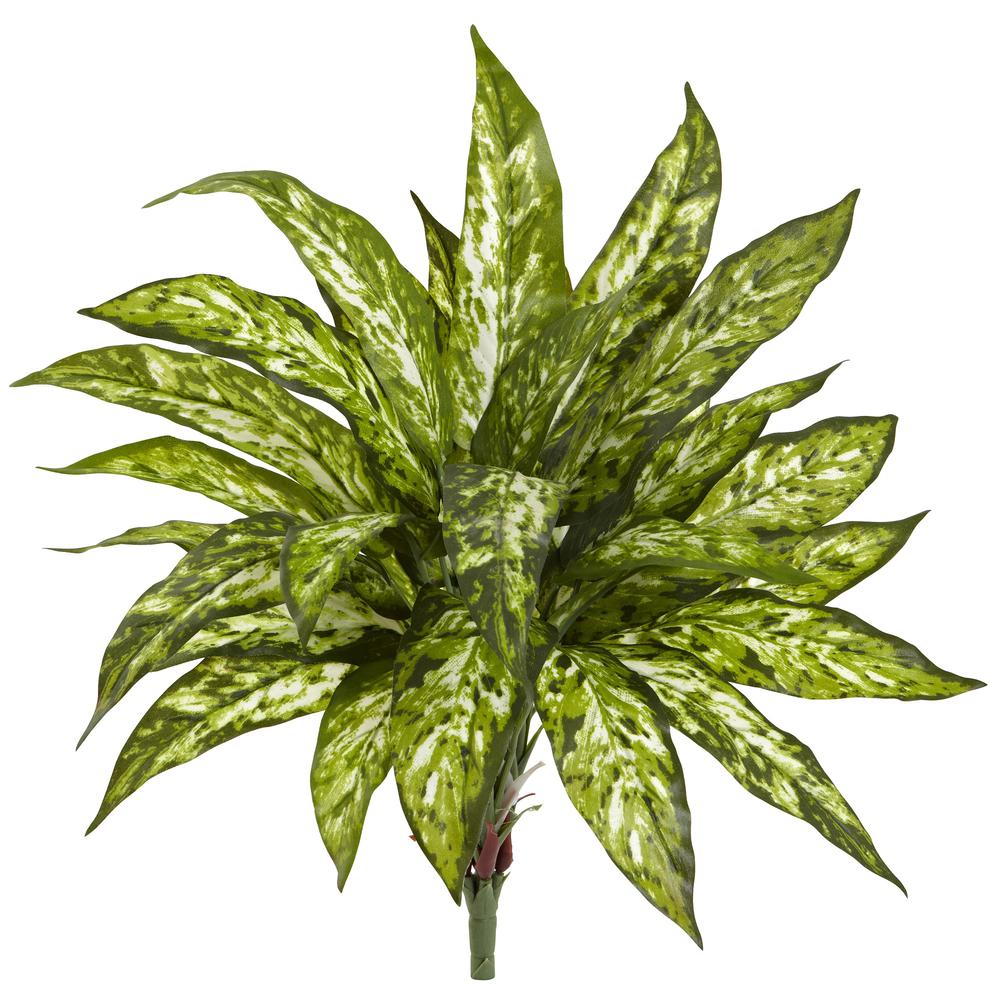18in. Aglaonema Artificial Plant (Set of 4). Picture 1