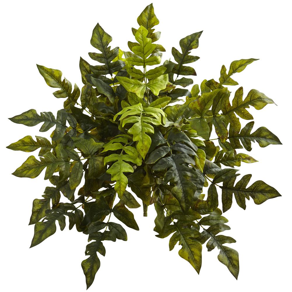 24in. Holly Fern Artificial Plant (Set of 2). Picture 1