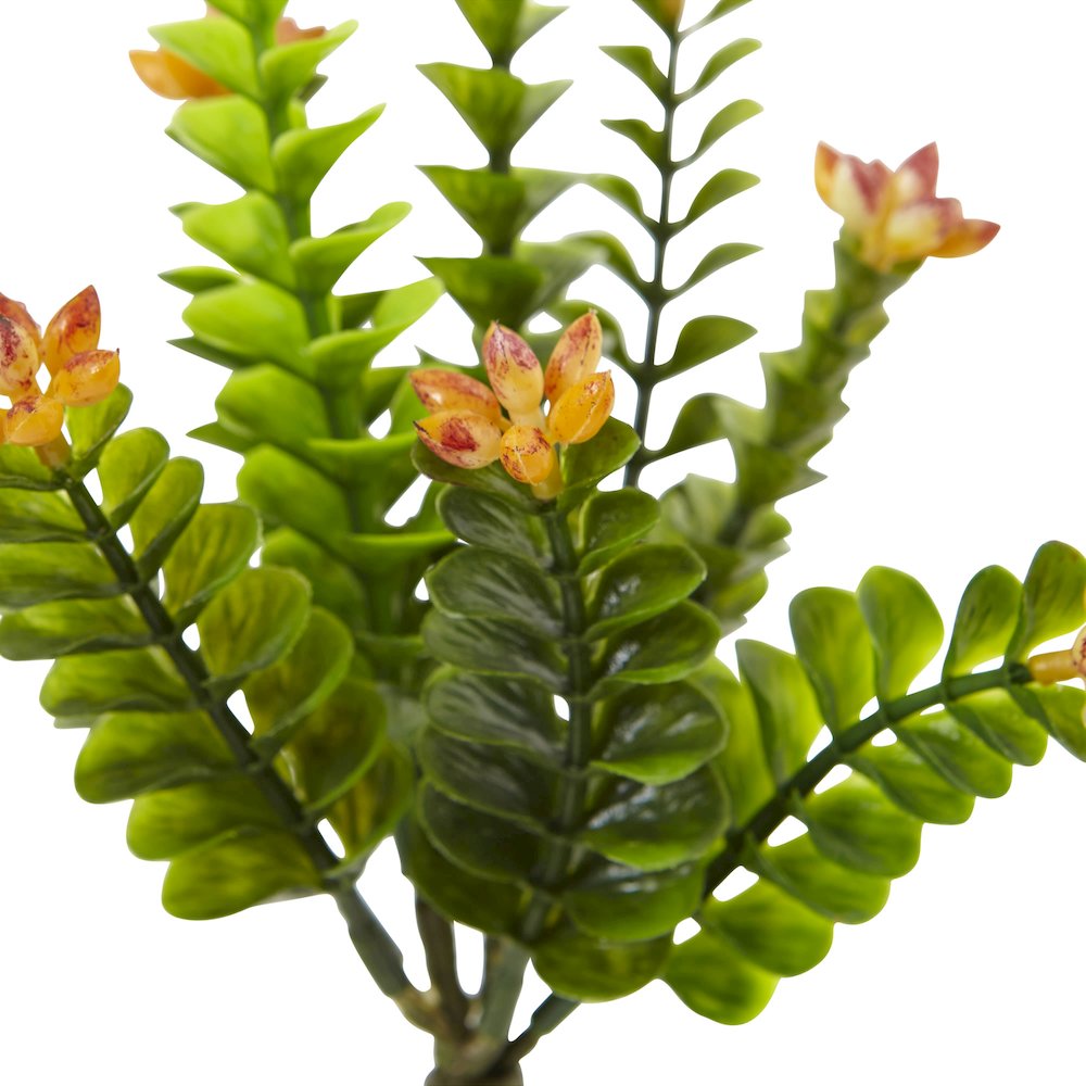 9in. Flowering Sedum Artificial Plant (Set of 6). Picture 3