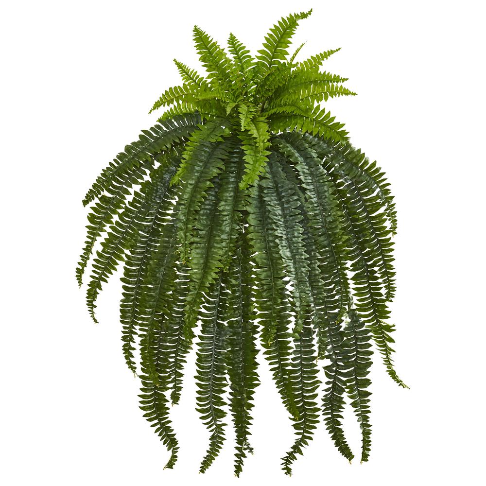 46in. Boston Fern Artificial Plant. Picture 1