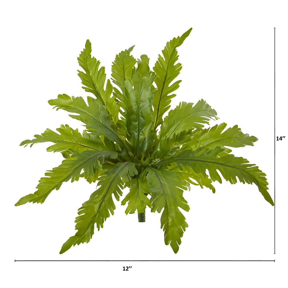 14in. Fern Artificial Plant (Set of 6). Picture 2
