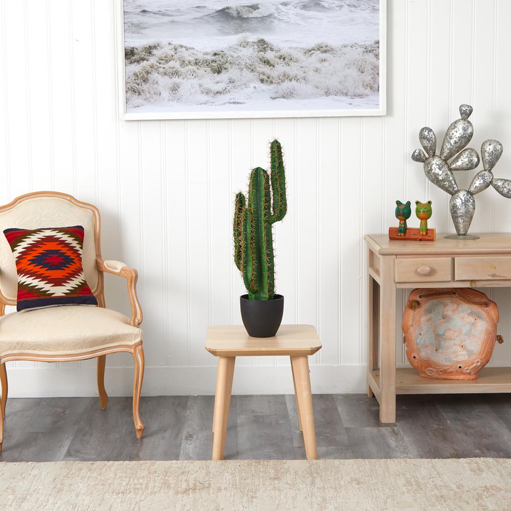 2.5ft. Cactus Artificial Plant. Picture 2